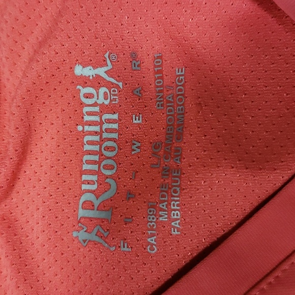 (L) Running Room LTD. Fit-Wear Lightweight Breathable Workout Running Activewear - Picture 6 of 7